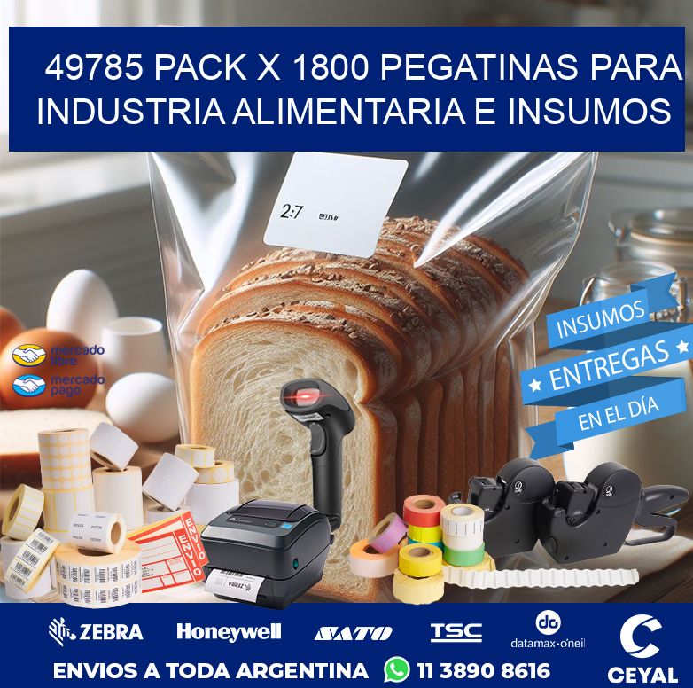 Pack X Pegatinas Para Industria Alimentaria E Insumos