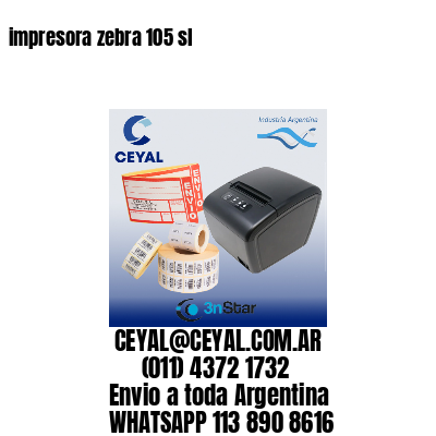 impresora zebra 105 sl