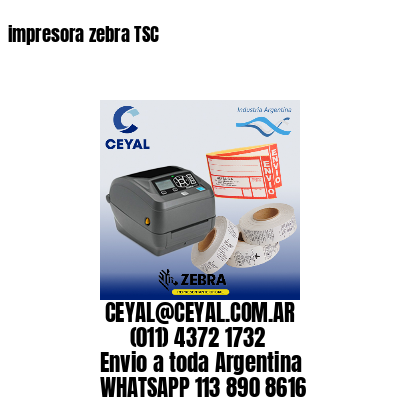 impresora zebra TSC