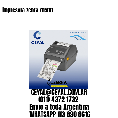 impresora zebra ZD500