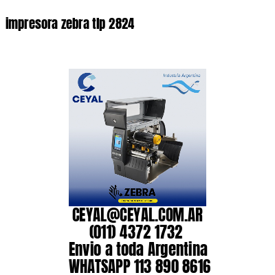 impresora zebra tlp 2824