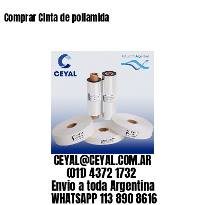 Comprar Cinta de poliamida