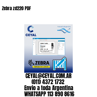 Zebra zd220 PDF