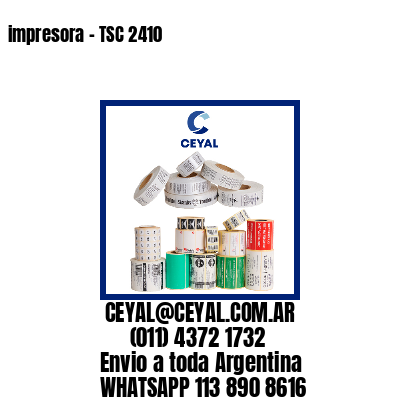 impresora – TSC 2410