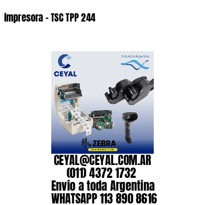 impresora - TSC TPP 244