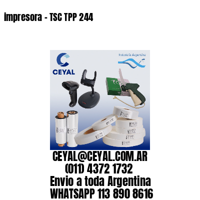 impresora – TSC TPP 244