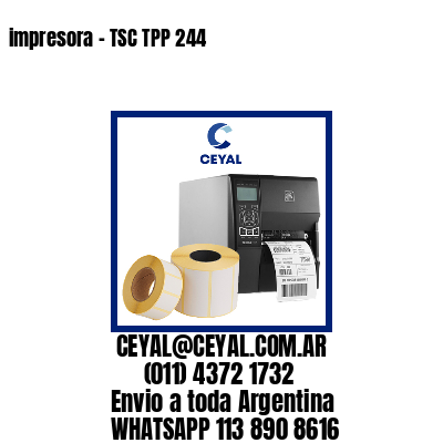 impresora - TSC TPP 244