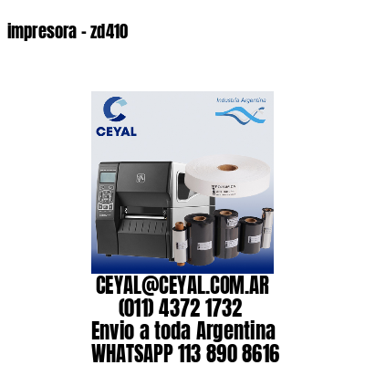 impresora – zd410