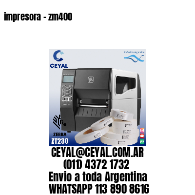 impresora – zm400