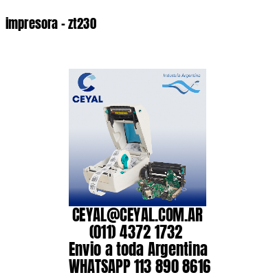 impresora - zt230