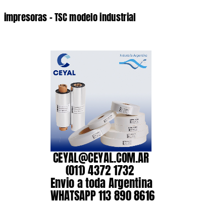 impresoras – TSC modelo industrial