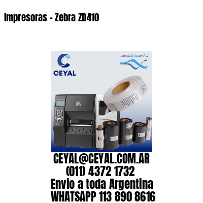 impresoras – Zebra ZD410