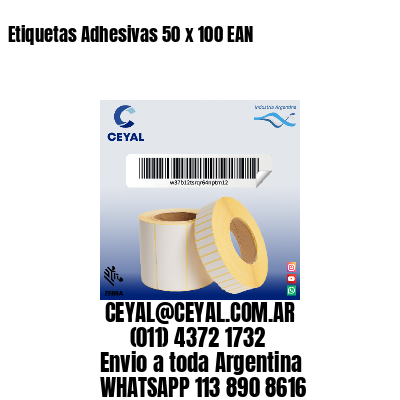 Etiquetas Adhesivas 50 x 100 EAN