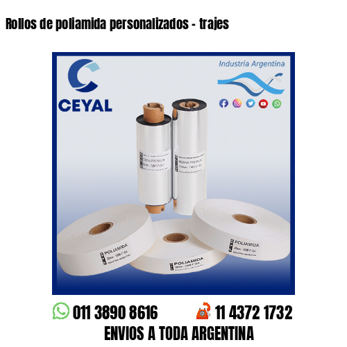 Rollos de poliamida personalizados – trajes