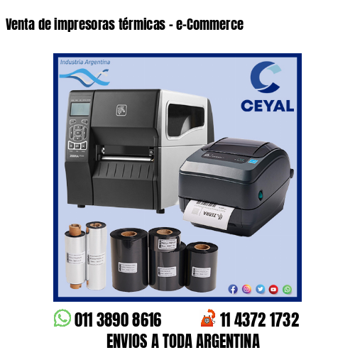 Venta de impresoras térmicas – e-Commerce