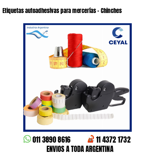 Etiquetas autoadhesivas para mercerías – Chinches