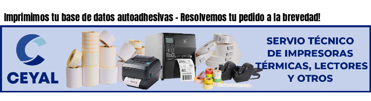 Imprimimos tu base de datos autoadhesivas - Resolvemos tu pedido a la brevedad!