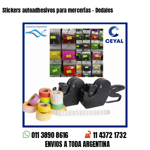 Stickers autoadhesivos para mercerías – Dedales