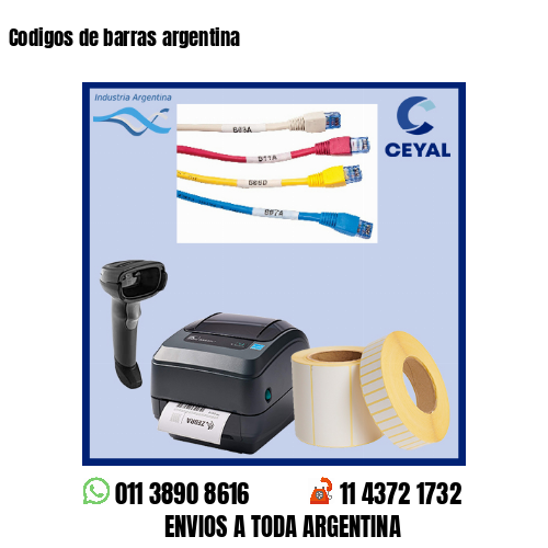 Codigos de barras argentina 