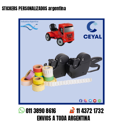 STICKERS PERSONALIZADOS argentina