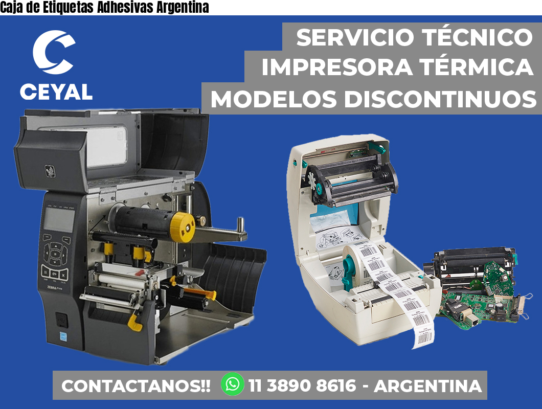 Caja de Etiquetas Adhesivas Argentina