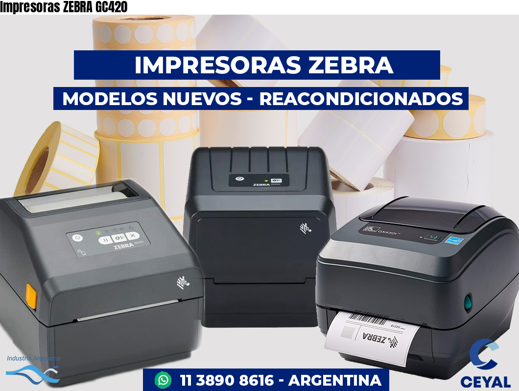 Impresoras ZEBRA GC420