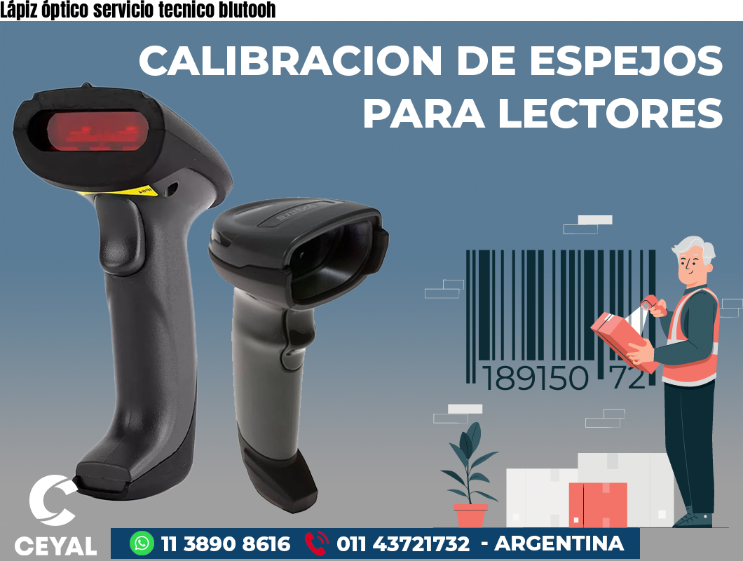 Lápiz óptico servicio tecnico blutooh