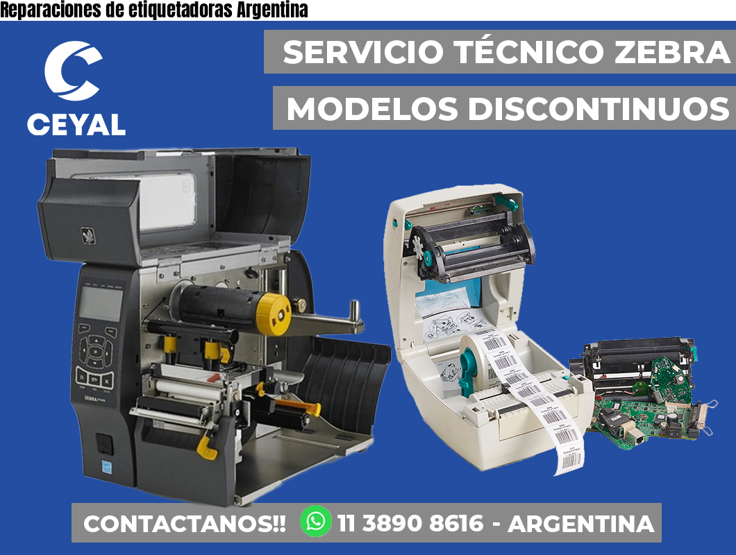 Reparaciones de etiquetadoras Argentina