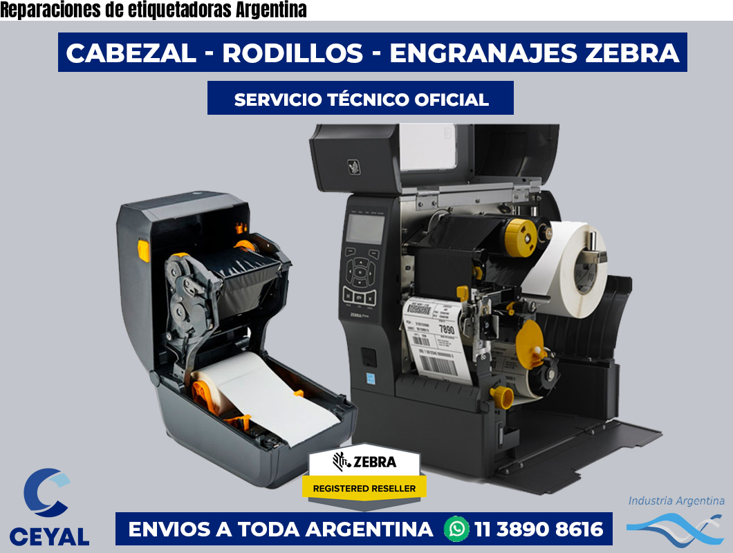 Reparaciones de etiquetadoras Argentina