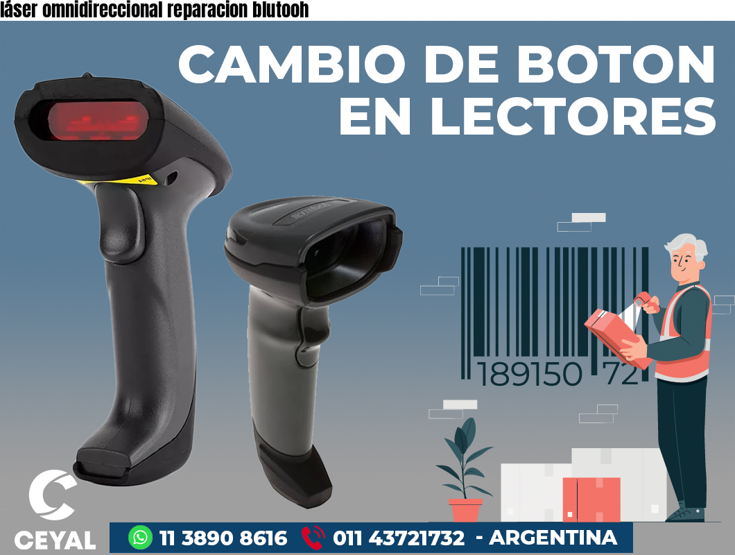 láser omnidireccional reparacion blutooh