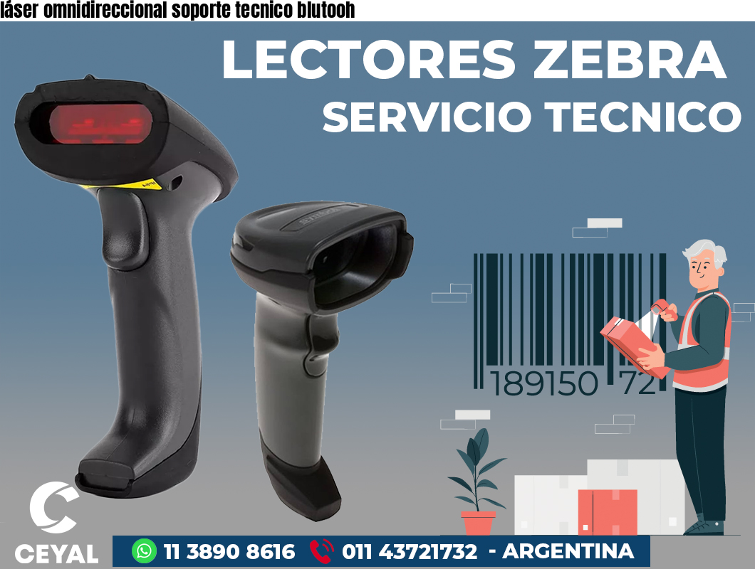 láser omnidireccional soporte tecnico blutooh