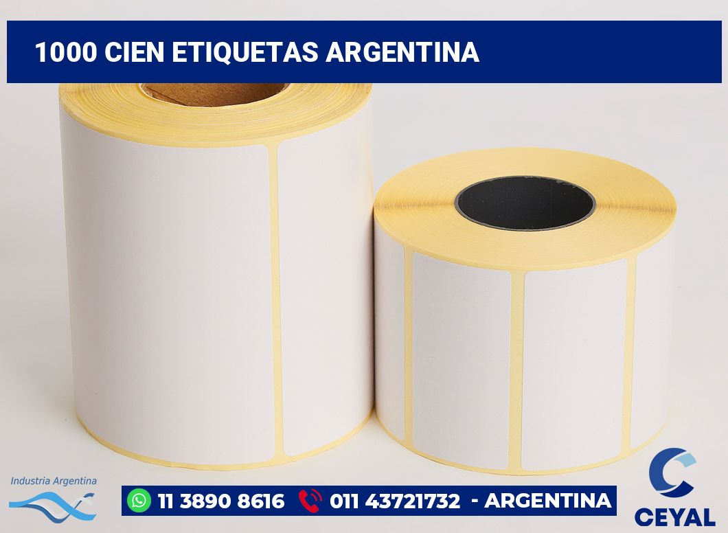 1000 Cien etiquetas argentina