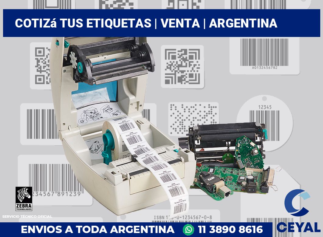 Cotizá tus etiquetas | Venta | Argentina