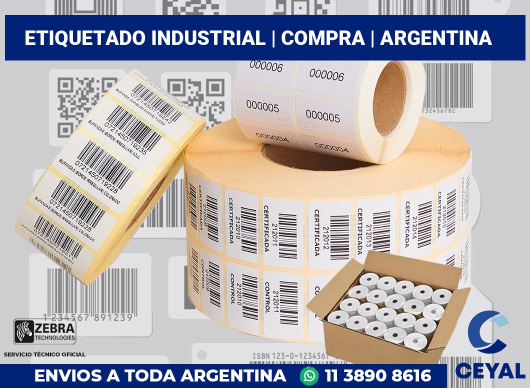 Etiquetado industrial | Compra | Argentina