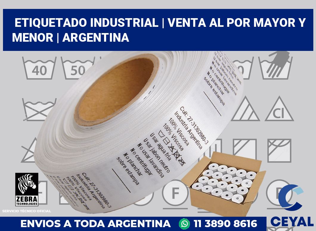 Etiquetado industrial | Venta al por mayor y menor | Argentina