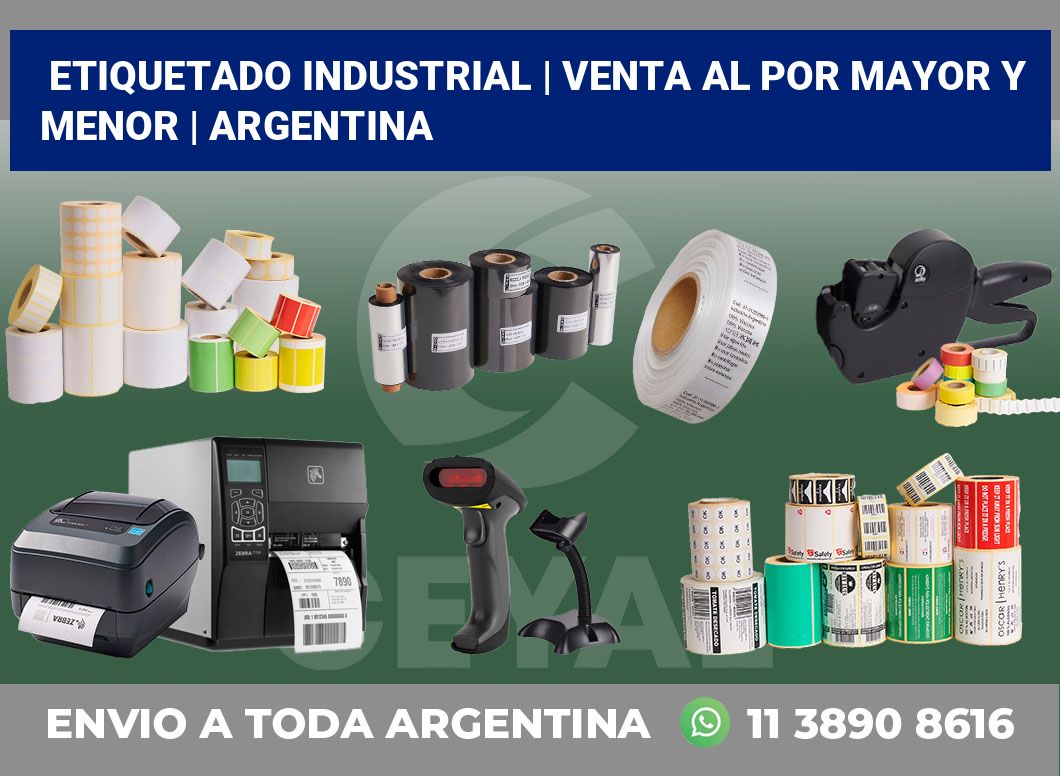 Etiquetado industrial | Venta al por mayor y menor | Argentina