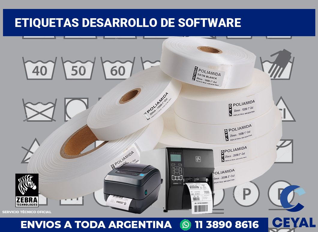 Etiquetas Desarrollo de software