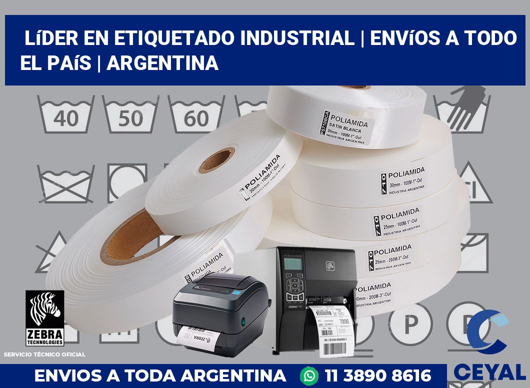 Líder en etiquetado industrial | Envíos a todo el país | Argentina