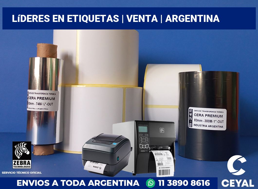 Líderes en etiquetas | Venta | Argentina