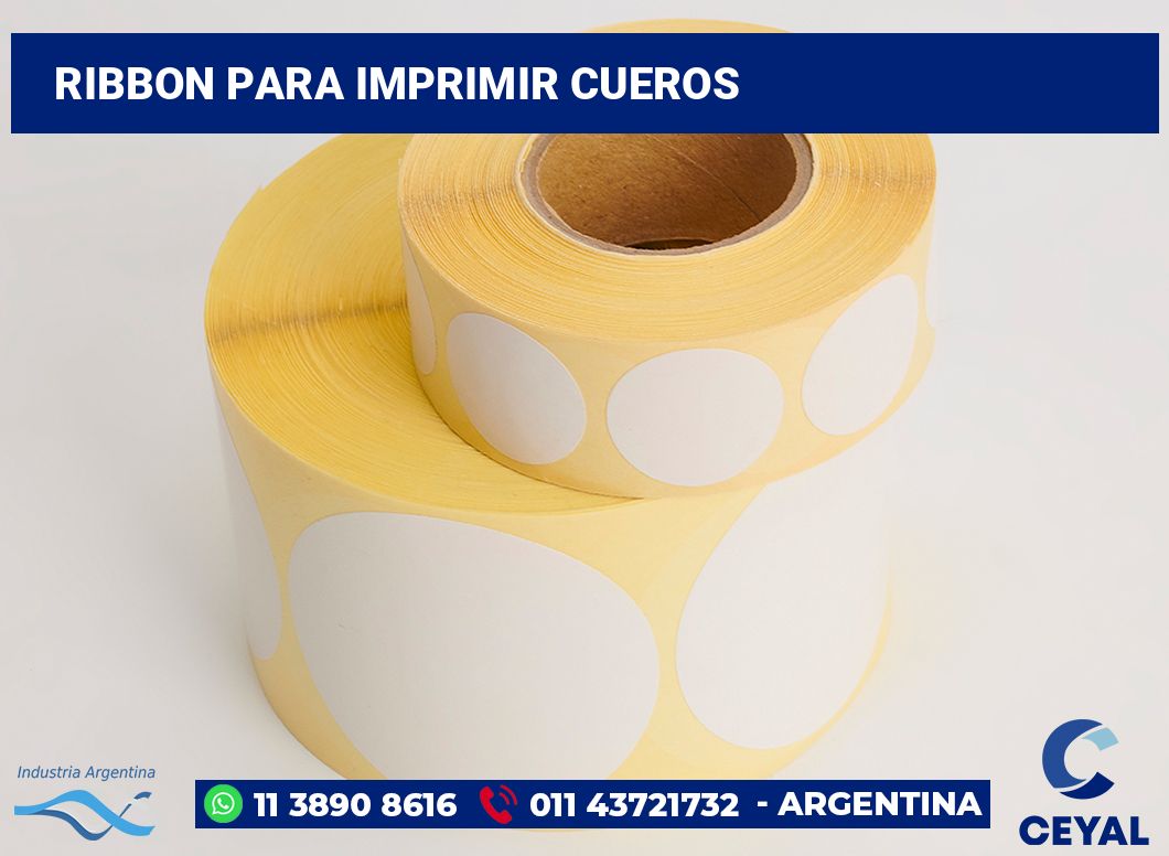 Ribbon para imprimir Cueros