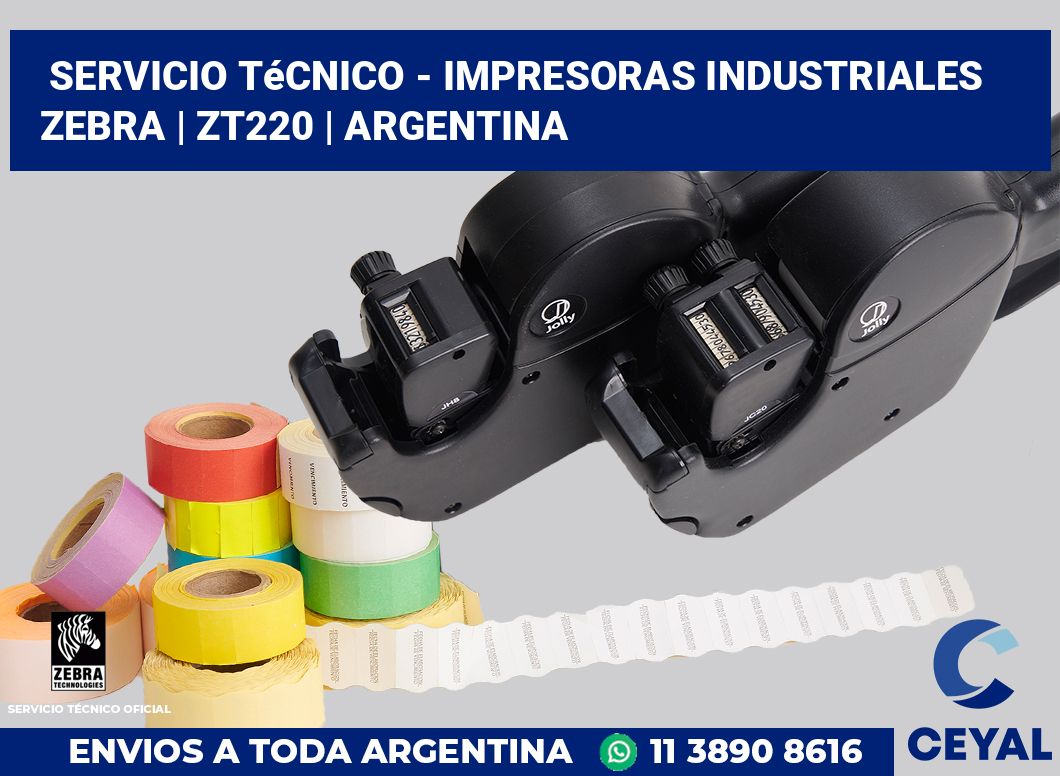 Servicio técnico - impresoras industriales Zebra | ZT220 | Argentina