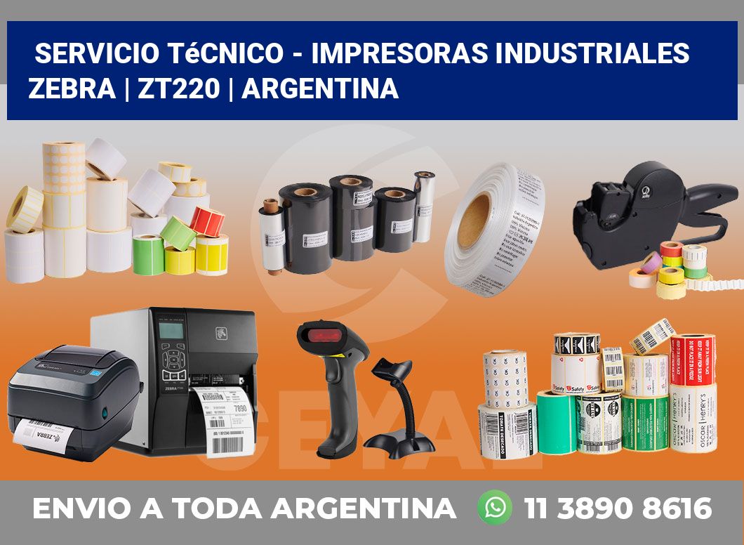 Servicio técnico – impresoras industriales Zebra | ZT220 | Argentina