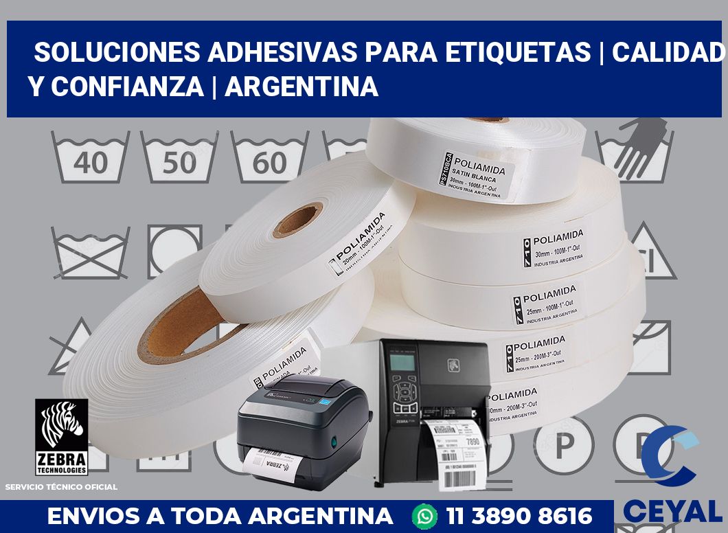 Soluciones adhesivas para etiquetas | Calidad y confianza | Argentina