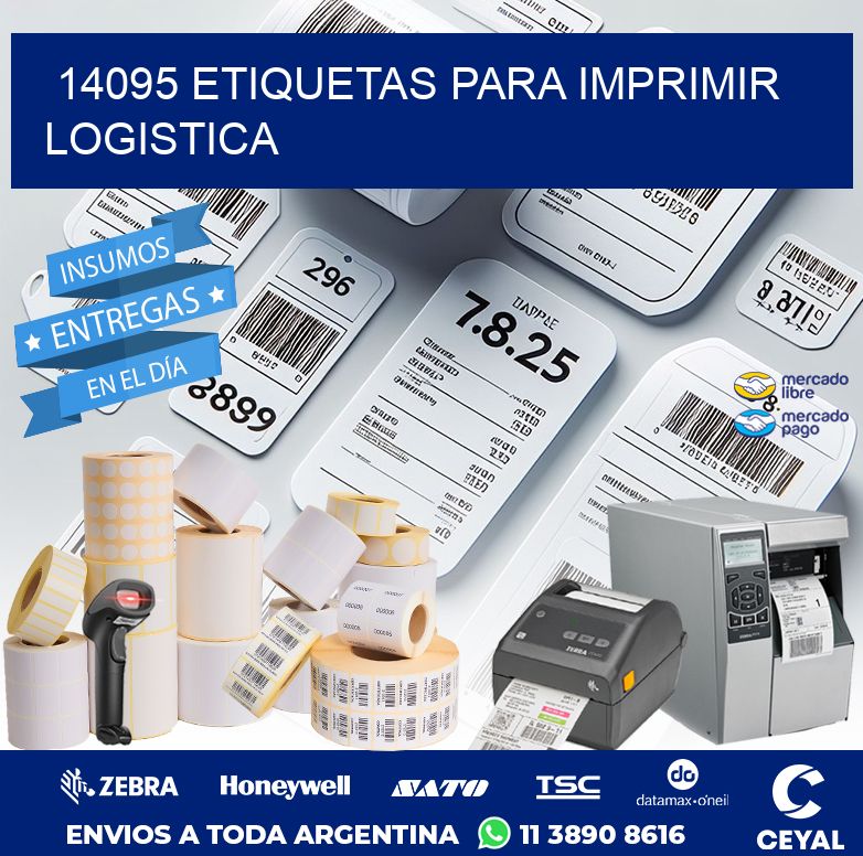 14095 ETIQUETAS PARA IMPRIMIR LOGISTICA