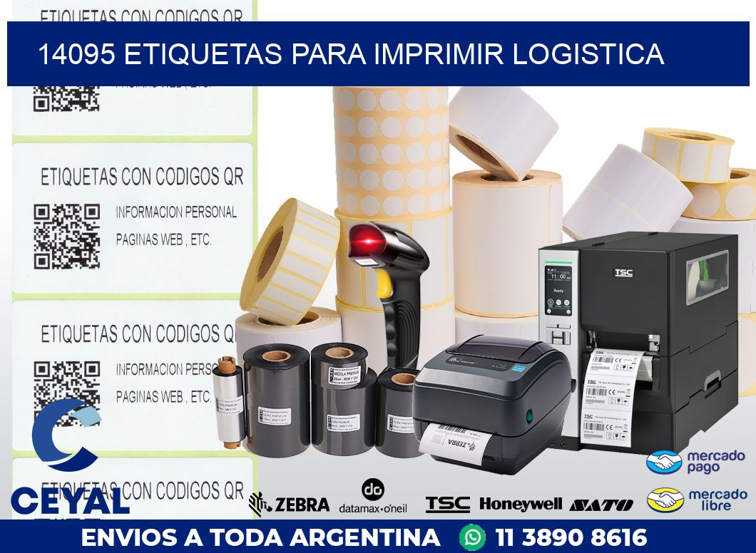 14095 ETIQUETAS PARA IMPRIMIR LOGISTICA