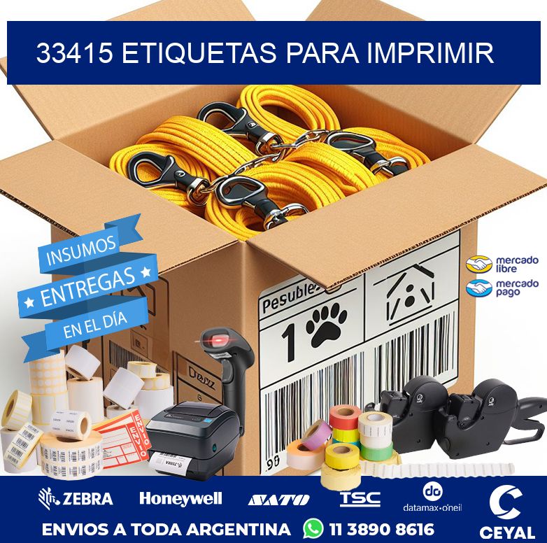 33415 ETIQUETAS PARA IMPRIMIR