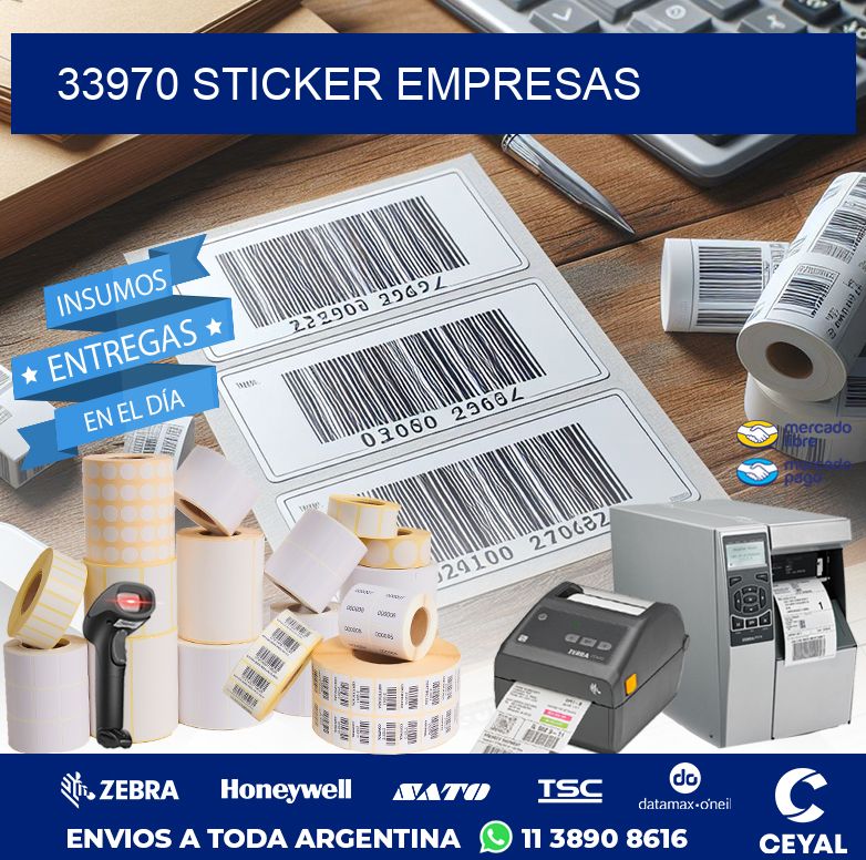 33970 STICKER EMPRESAS