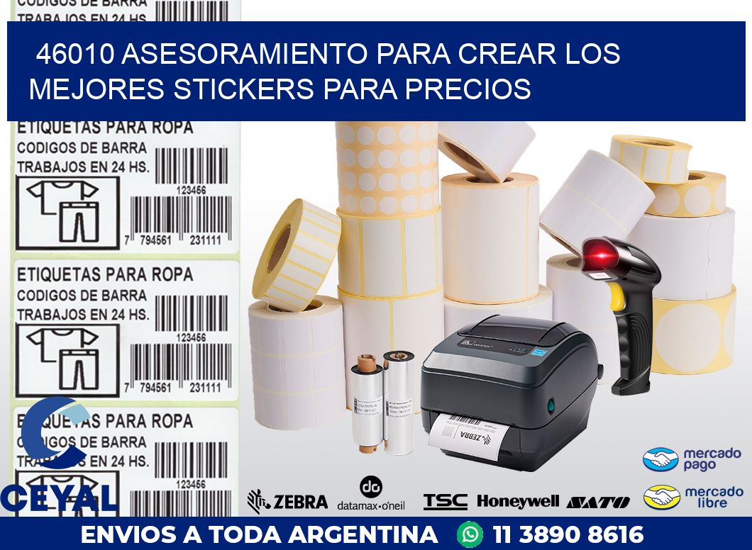 46010 ASESORAMIENTO PARA CREAR LOS MEJORES STICKERS PARA PRECIOS