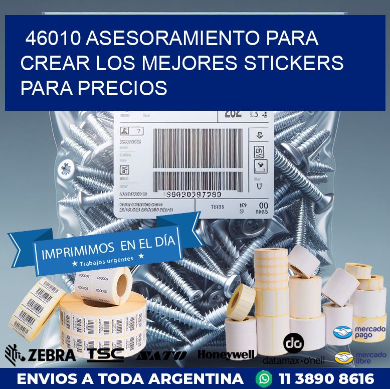 46010 ASESORAMIENTO PARA CREAR LOS MEJORES STICKERS PARA PRECIOS