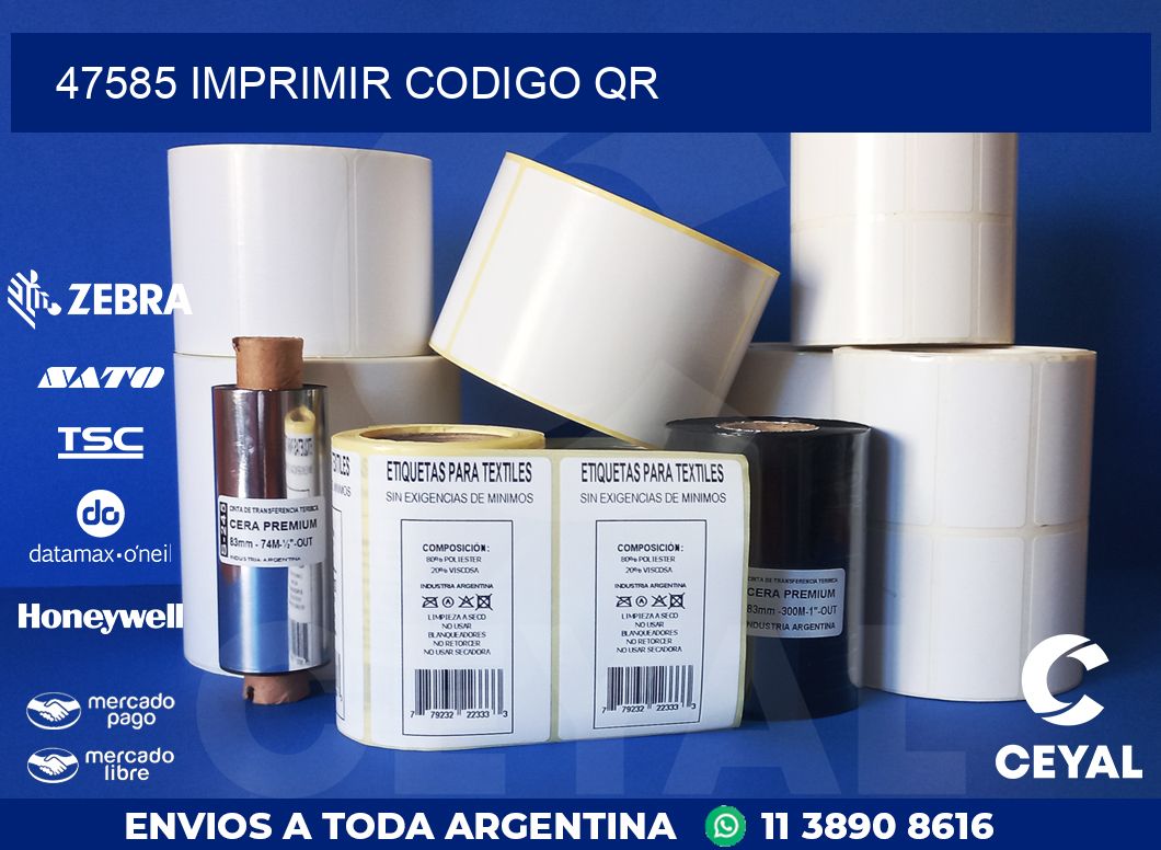 47585 IMPRIMIR CODIGO QR